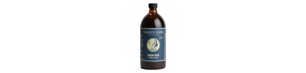 Savon Noir liquide à l'huile d'olive 1L - LAVOIR - Boutique Au savon de  Marseille